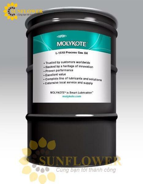 MOLYKOTE L-1510 Process Gas Oil – Dầu máy nén trục vít