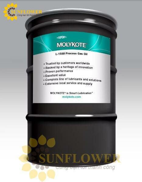 MOLYKOTE L-1568 Process Gas Oil – Dầu nhớt máy nén trục vít