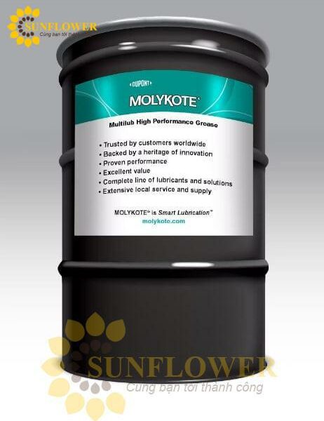 Mỡ đa dụng hiệu suất cao MOLYKOTE Multilub Synthetic High Performance Grease (16kg)