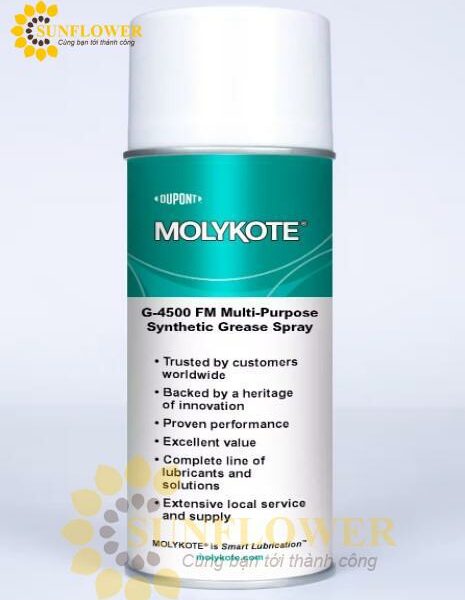 MOLYKOTE G-4500 FM Multi-Purpose Synthetic Grease Spray