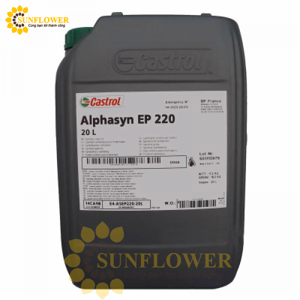 CASTROL ALPHASYN EP 220  – Dầu bánh răng