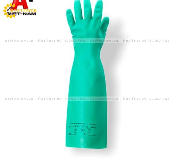 Găng tay chống hóa chất Ansell Solvex 37-185
