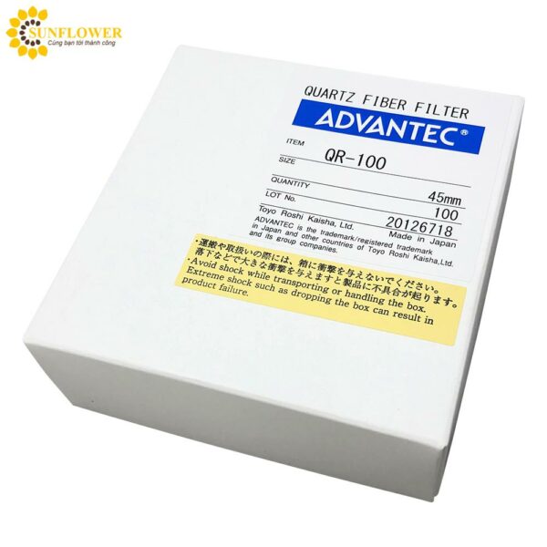 Giấy lọc Silica QR-100 100pcs ADVANTEC 36701045