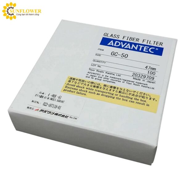 Giấy lọc thủy tinh GC-50 100 tờ ADVANTEC 36381047